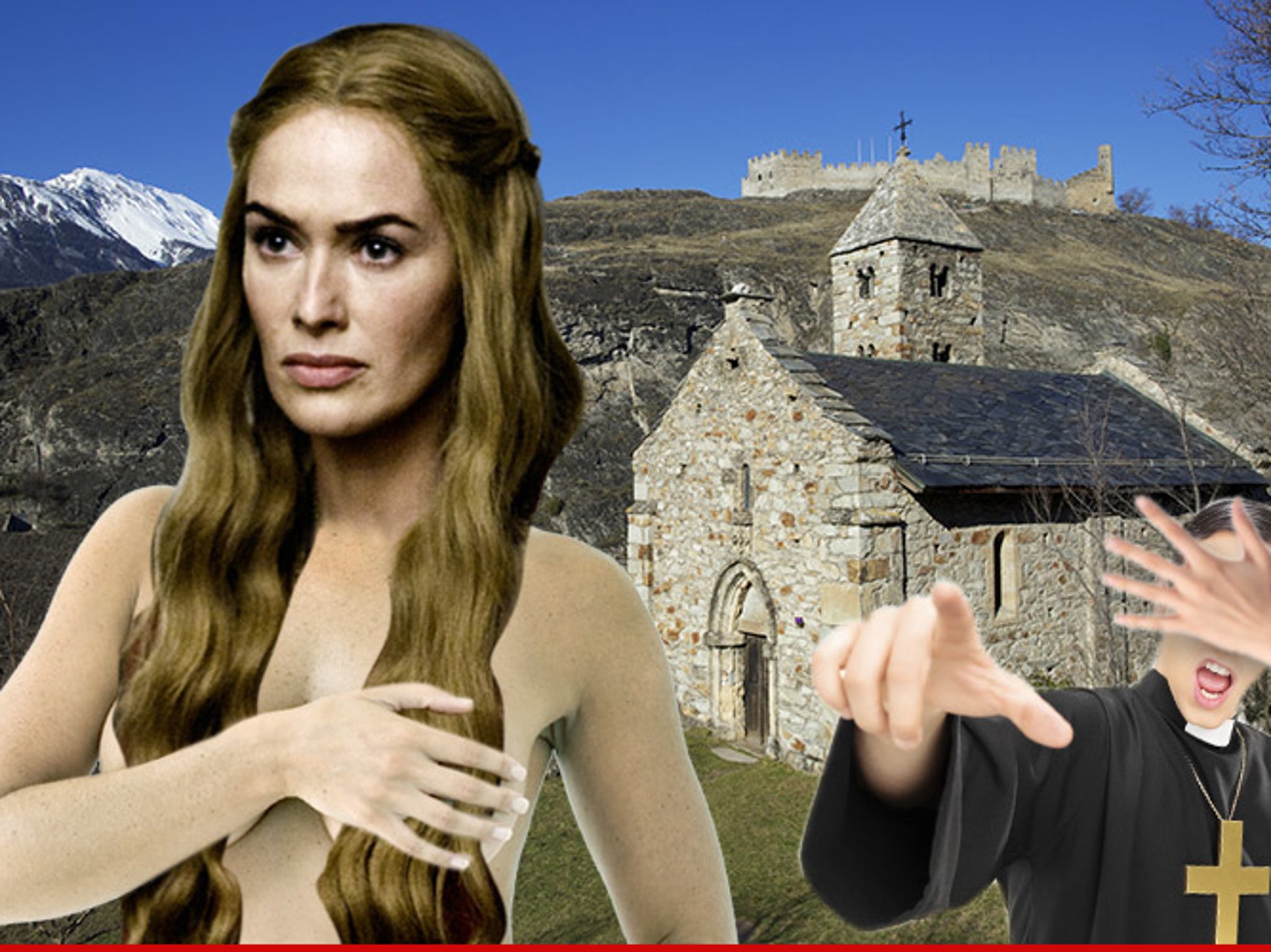 Game of Thrones' -- Best Boobs On Show Victim of Church Cover-Up