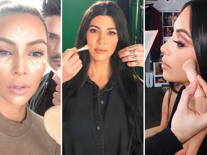 Escenas de maquillaje de Kardashian