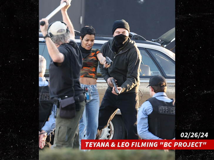 Teyana & Leo Filming "BC Project"