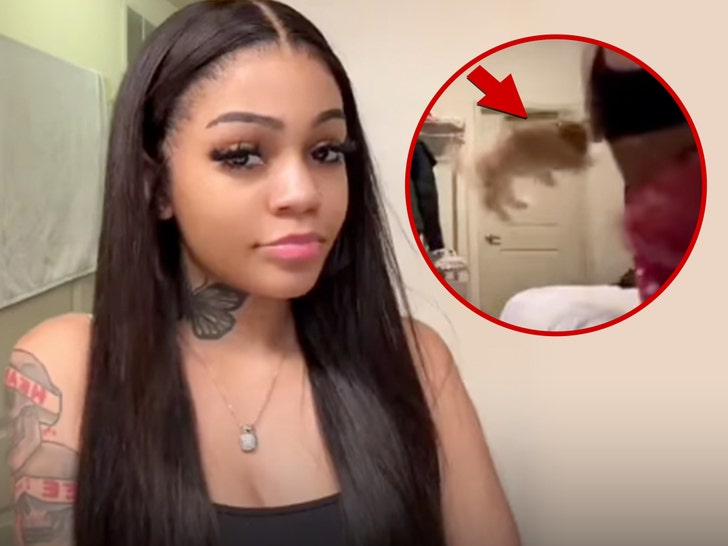 aspen kartier and dog insta 1