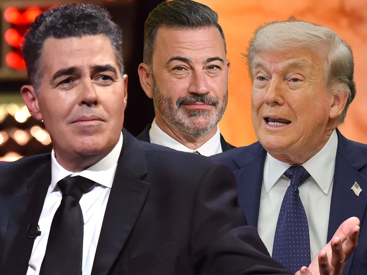 Adam Carolla Jimmy Kimmel Donald Trump getty 1