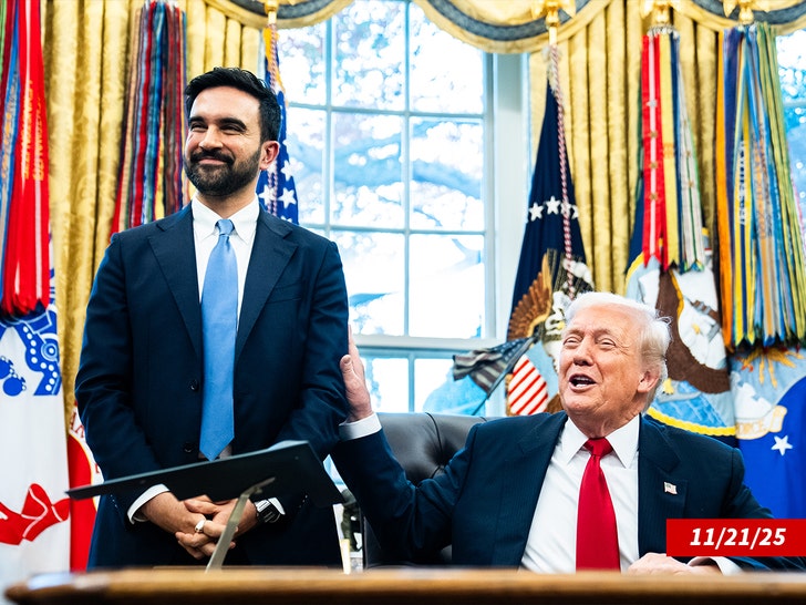 donald trump Zohran Mamdani getty 1