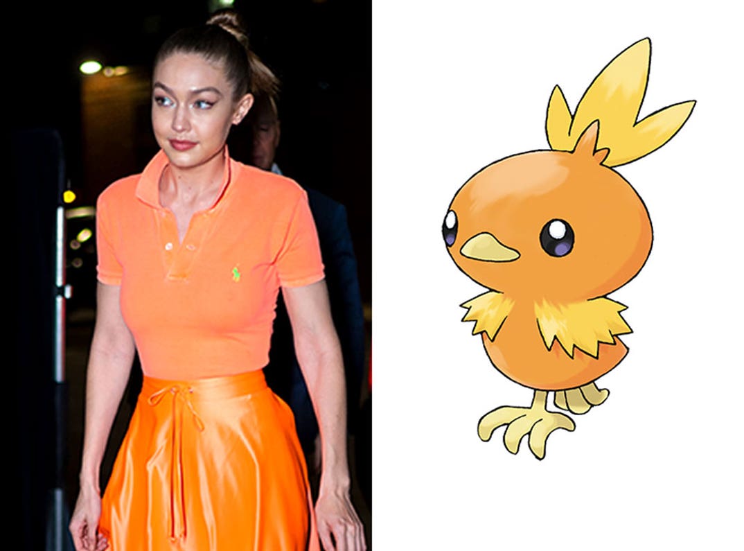 Gigi Hadid -- Torchic