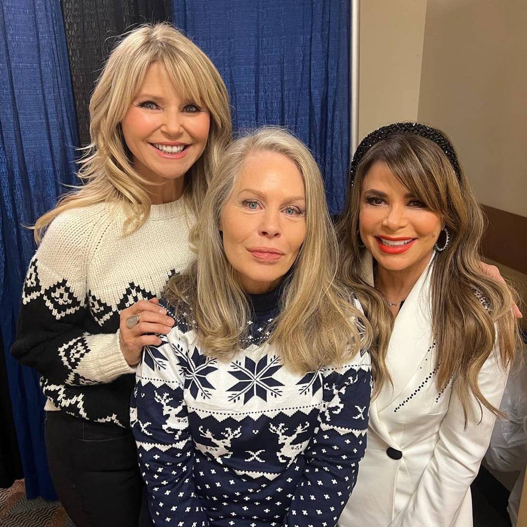 Christie Brinkley, Paula Abdul, and Beverly D'Angelo