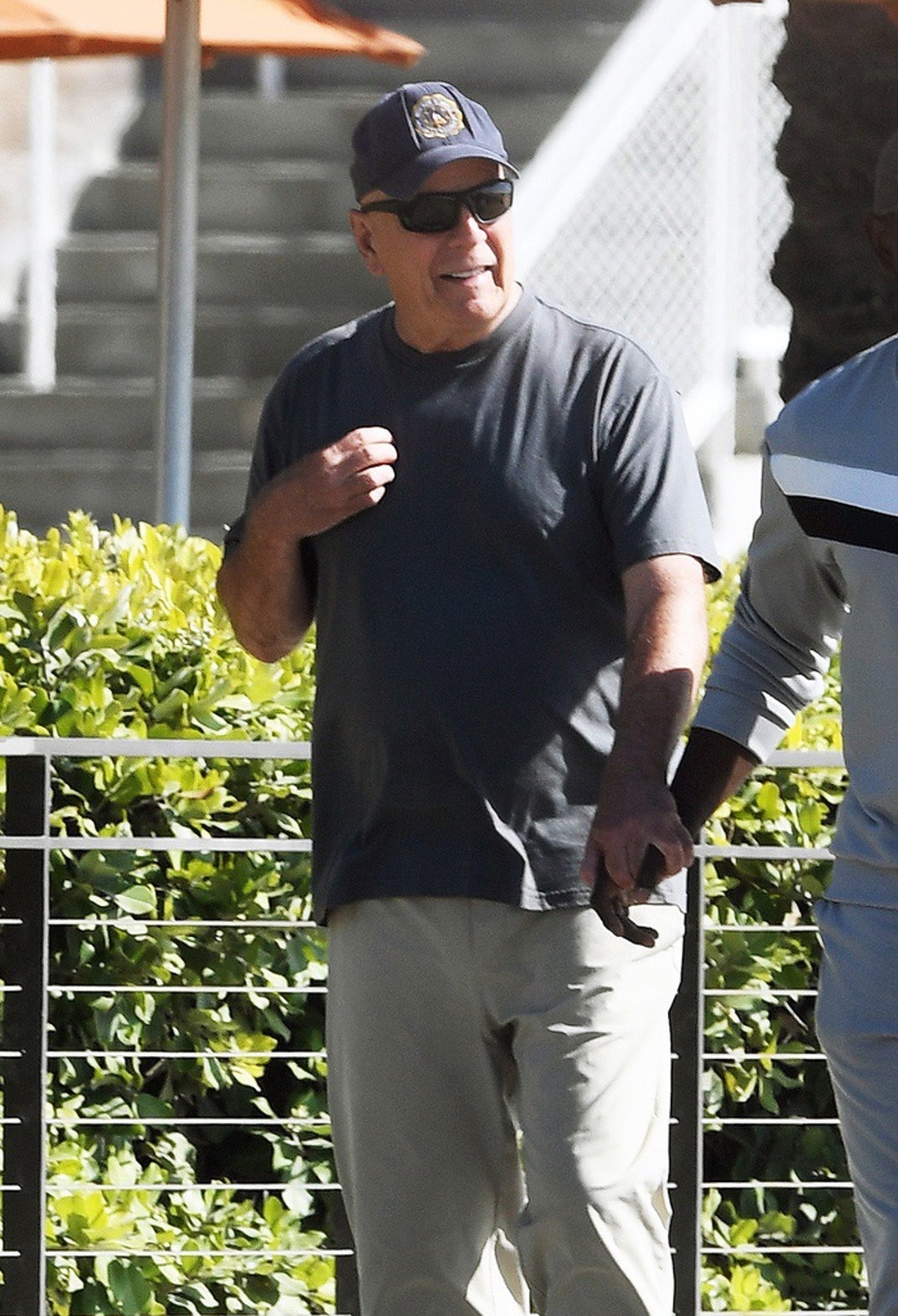 Bruce Willis Beach Walk 8