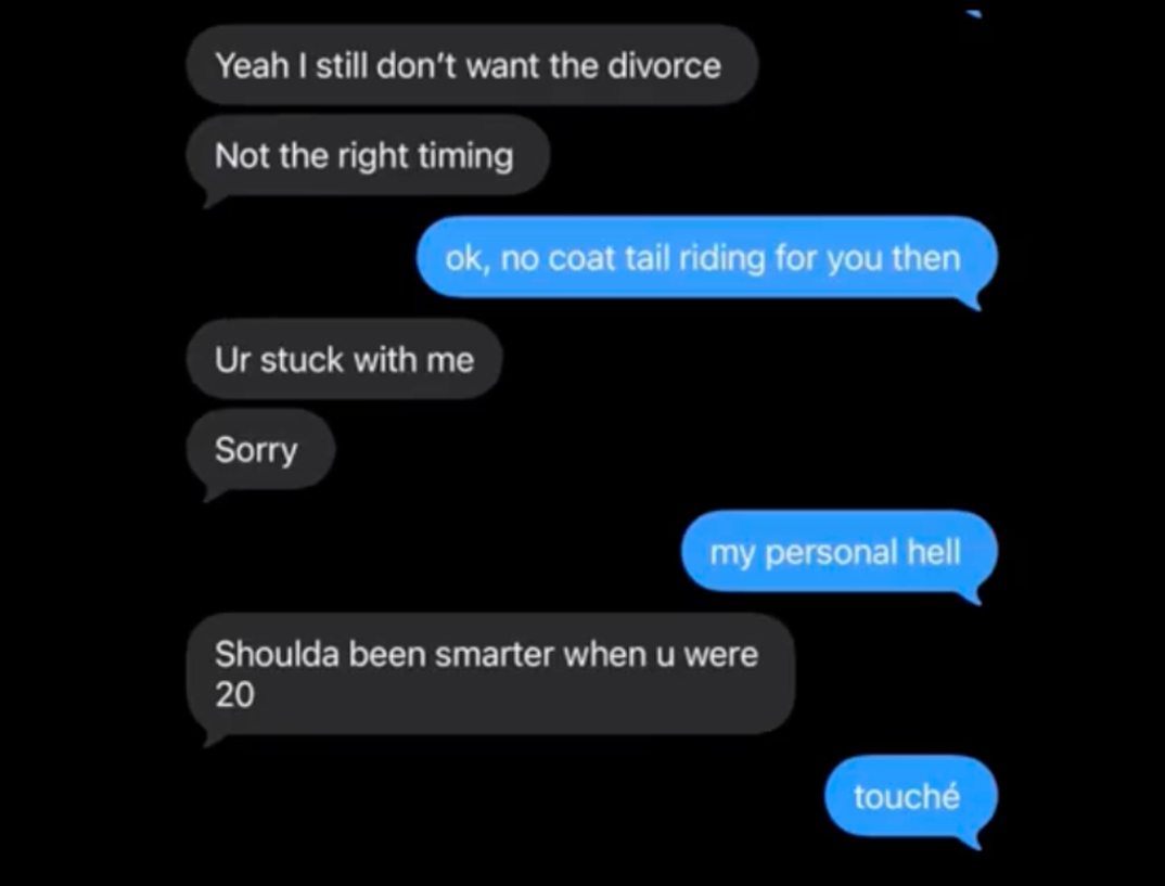 Miranda Hope, Chase McWhorter texts 4