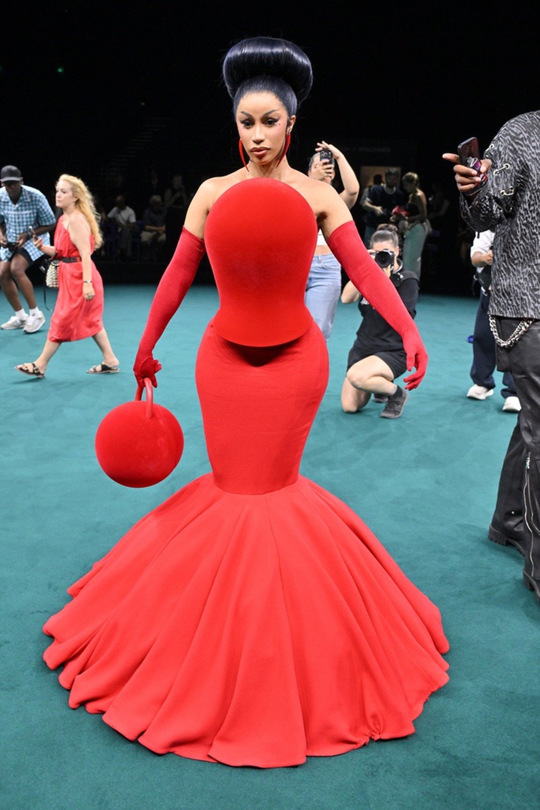 Cardi B Robert Wun Haute Couture 7