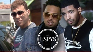 Chris Brown -- I'm Gonna Get Up in Drake's Grill at the ESPYS