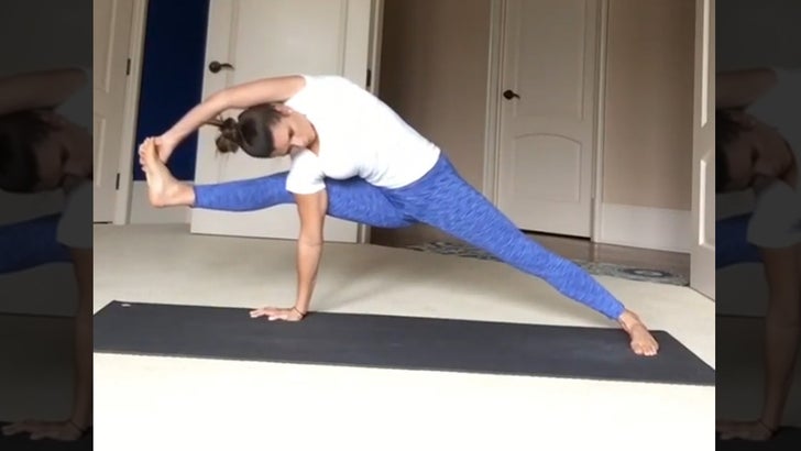 Danica Patrick Is Flexible (STRETCHY VIDEO)