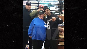 DMX Takes Photos with Gas Station Workers Shortly After Prison Release