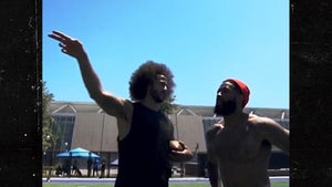 Colin Kaepernick Fires Passes to Odell Beckham During Private Workout Session