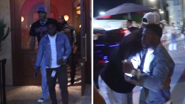 Russell Westbrook Celebrates $47 Mil Lakers Payday With Kevin Hart At L.A. Hotspot.jpg