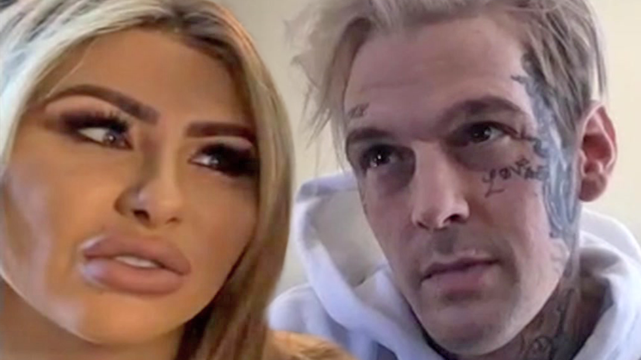 Aaron Carter's Fiancée Melanie Martin Harassed by Fans Since His Death thumbnail