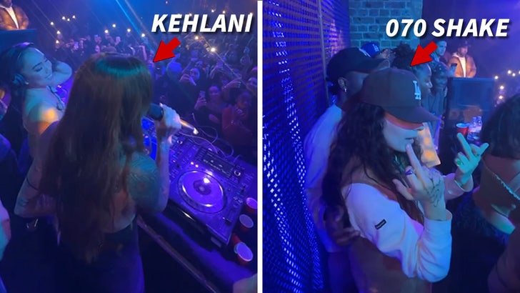 Kehlani & Black Panther's Letitia Wright Grind Dance in London Club