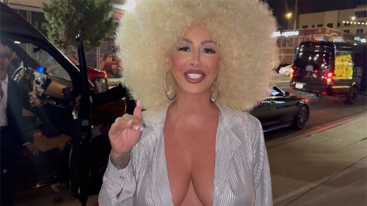 Amber Rose at Halloween Party