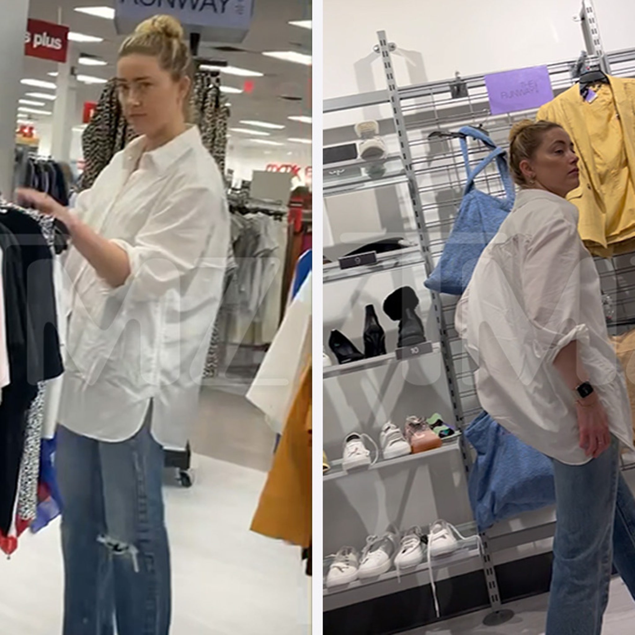 Amber Heard Spotted Shopping at TJ Maxx, $8.3 Million Judgment Looms