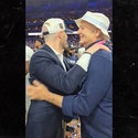 Bill Murray Celebrates With Son, UConn Asst. Coach Luke, After National Title