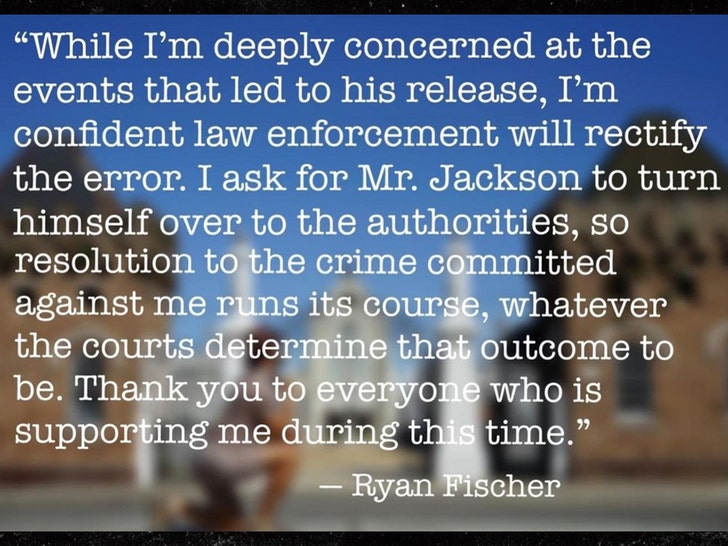 Ryan Fischer statement