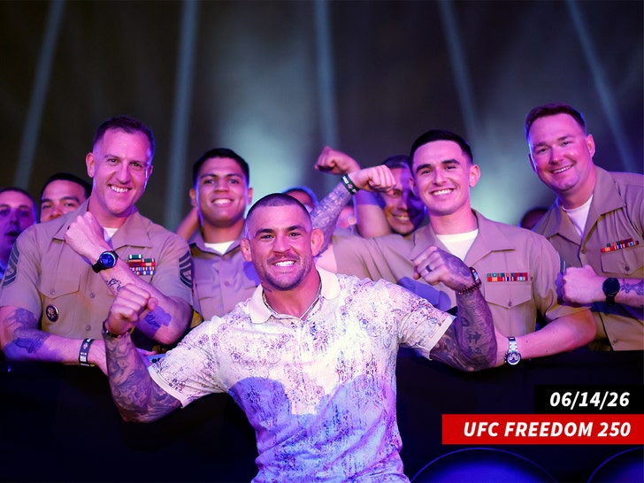 Dustin Poirier UFC Freedom 250 getty 1