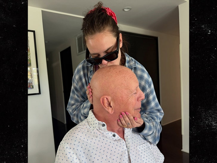 bruce willis and tallulah willis insta 1