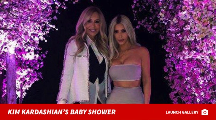 Kim Kardashian Baby Shower Photos