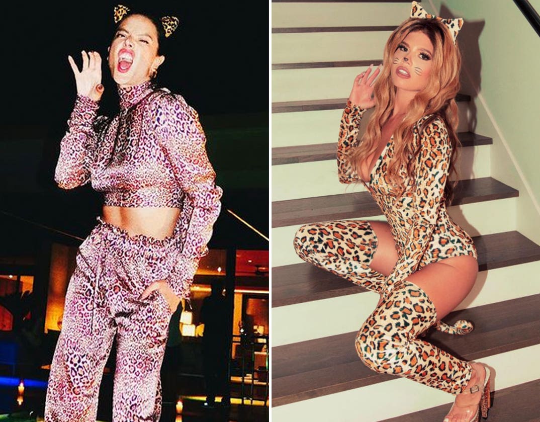 Alessandra Ambrosio vs. Chanel West Coast -- Kitty Cat Edition