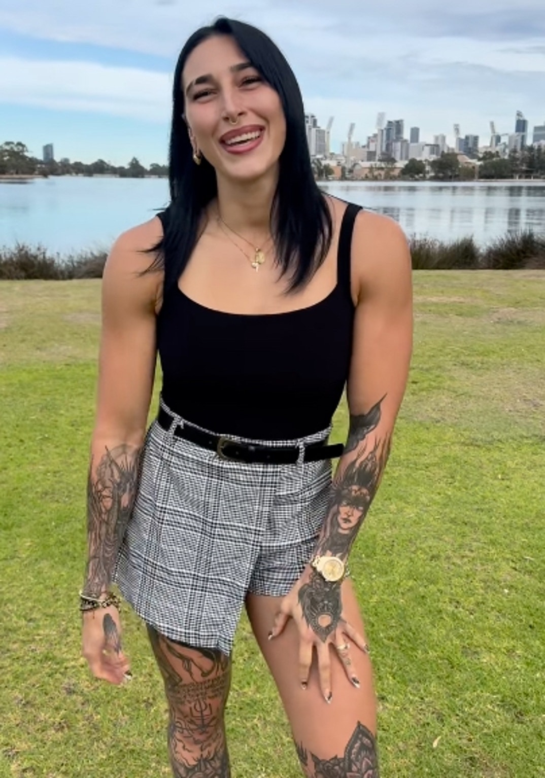 Rhea Ripley Hot Shots 1