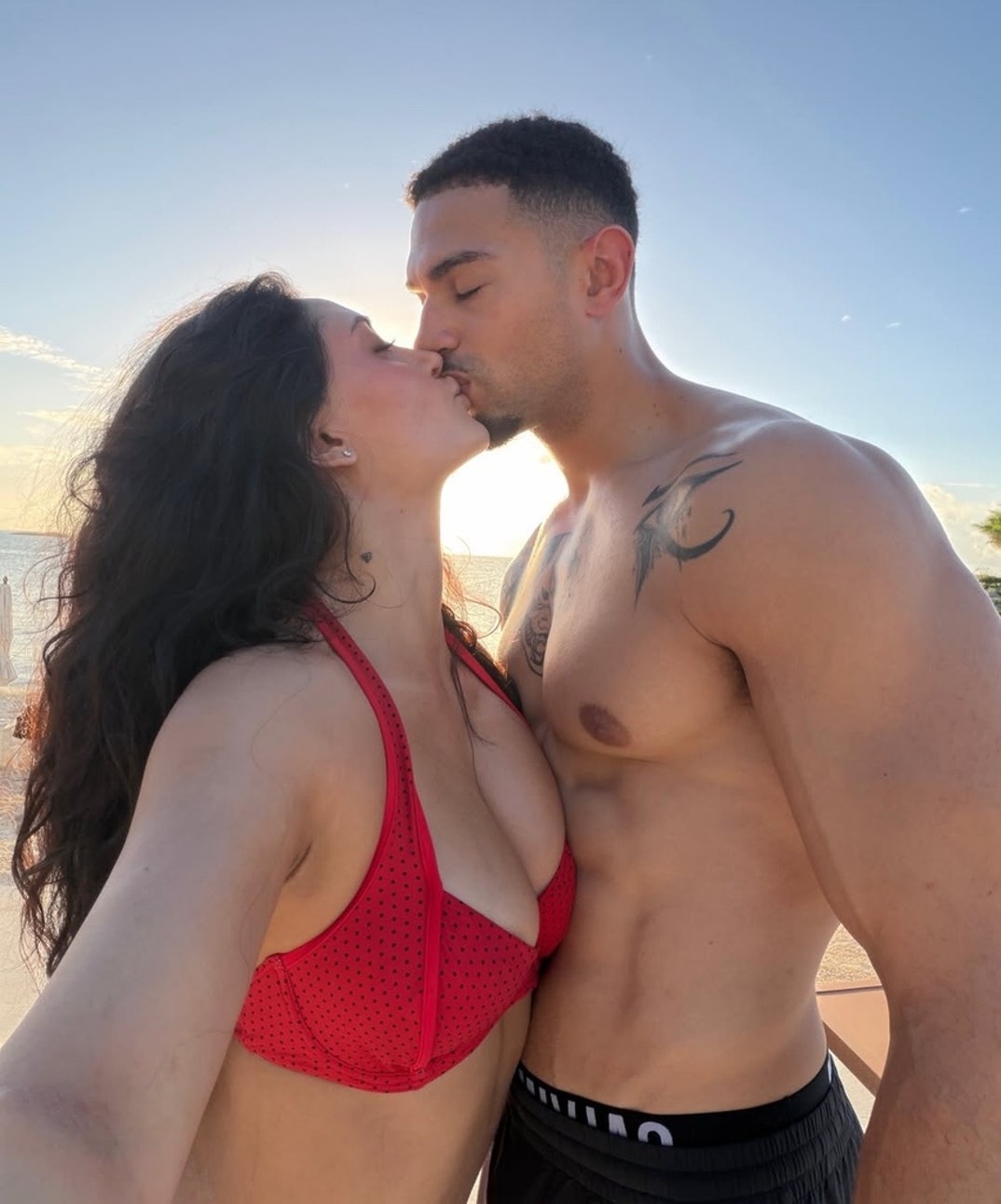 Leah Kateb and Miguel Harichi