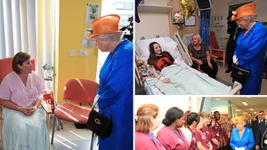 Queen Elizabeth Visits Manchester Bombing Victims in Hospital (PHOTO GALLERY)