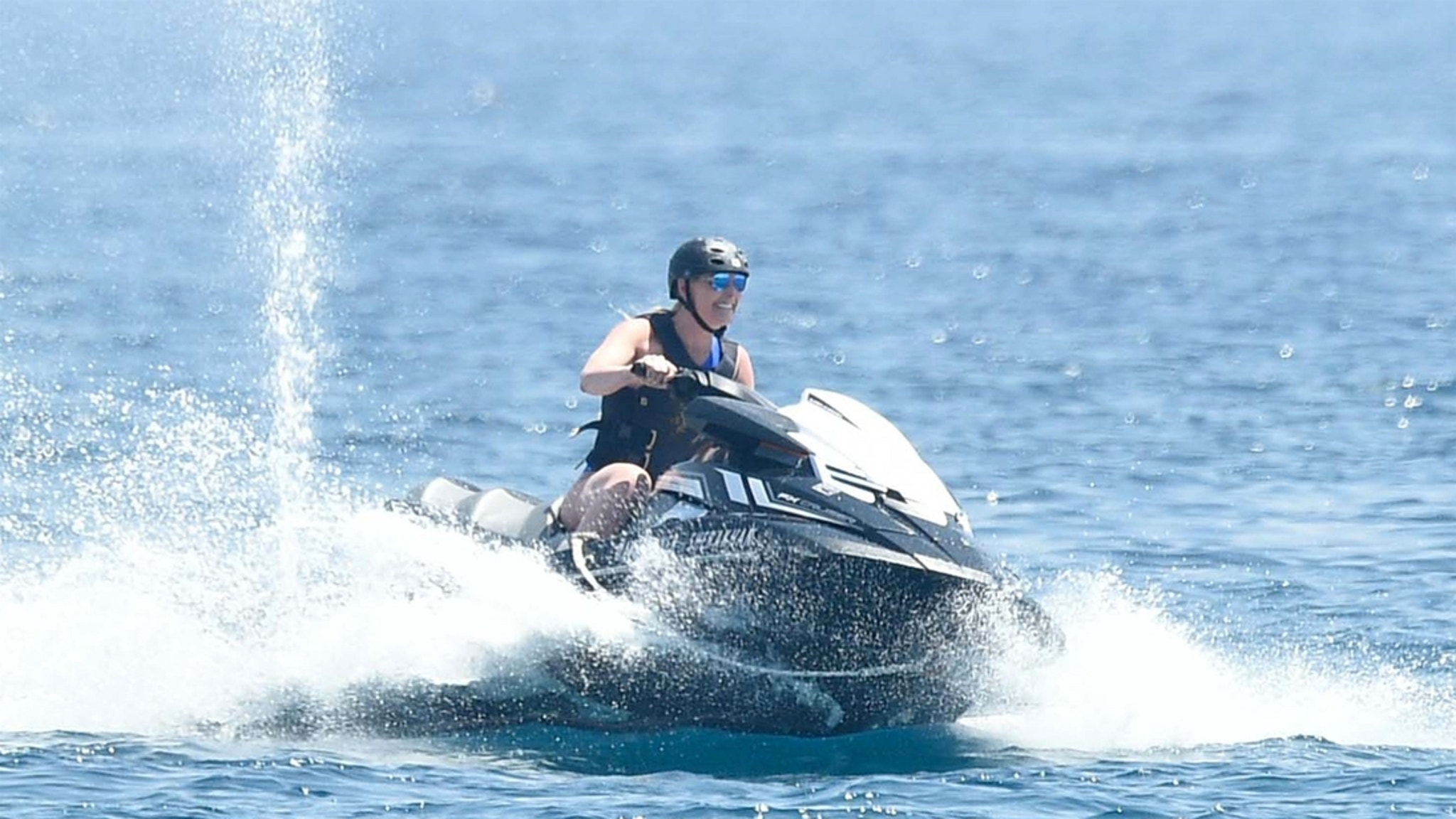 Lindsey Vonn and P.K. Subban Show Off Jet Ski Skills In Sardinia