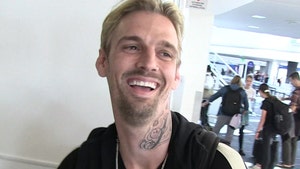 Aaron Carter's New Neck Tattoo's a Roaring Lion Inked in Canada