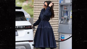 Kendall Jenner Pumping Gas