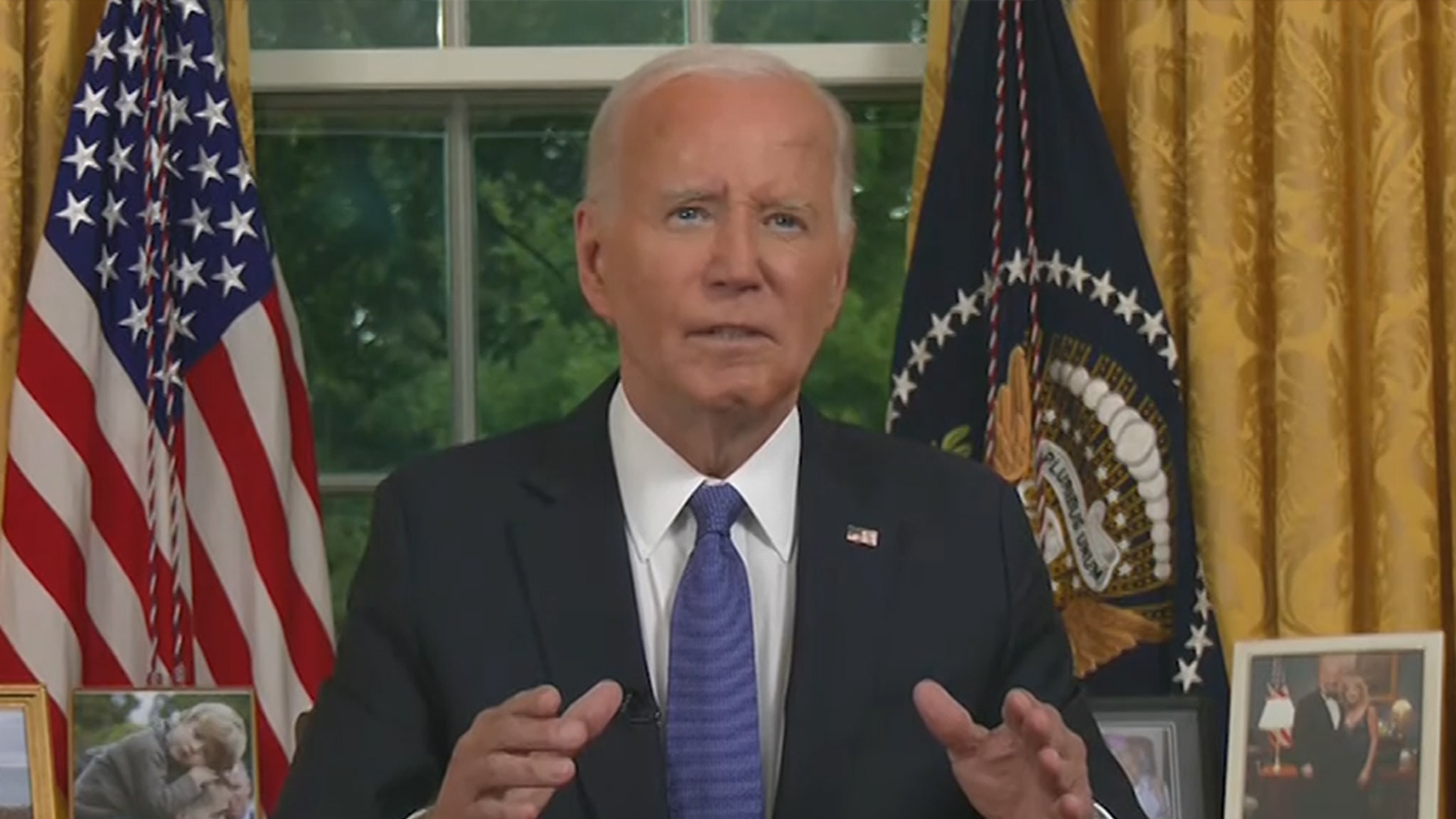 President Biden Addresses Nation After Dropping Out, Time For New Generation