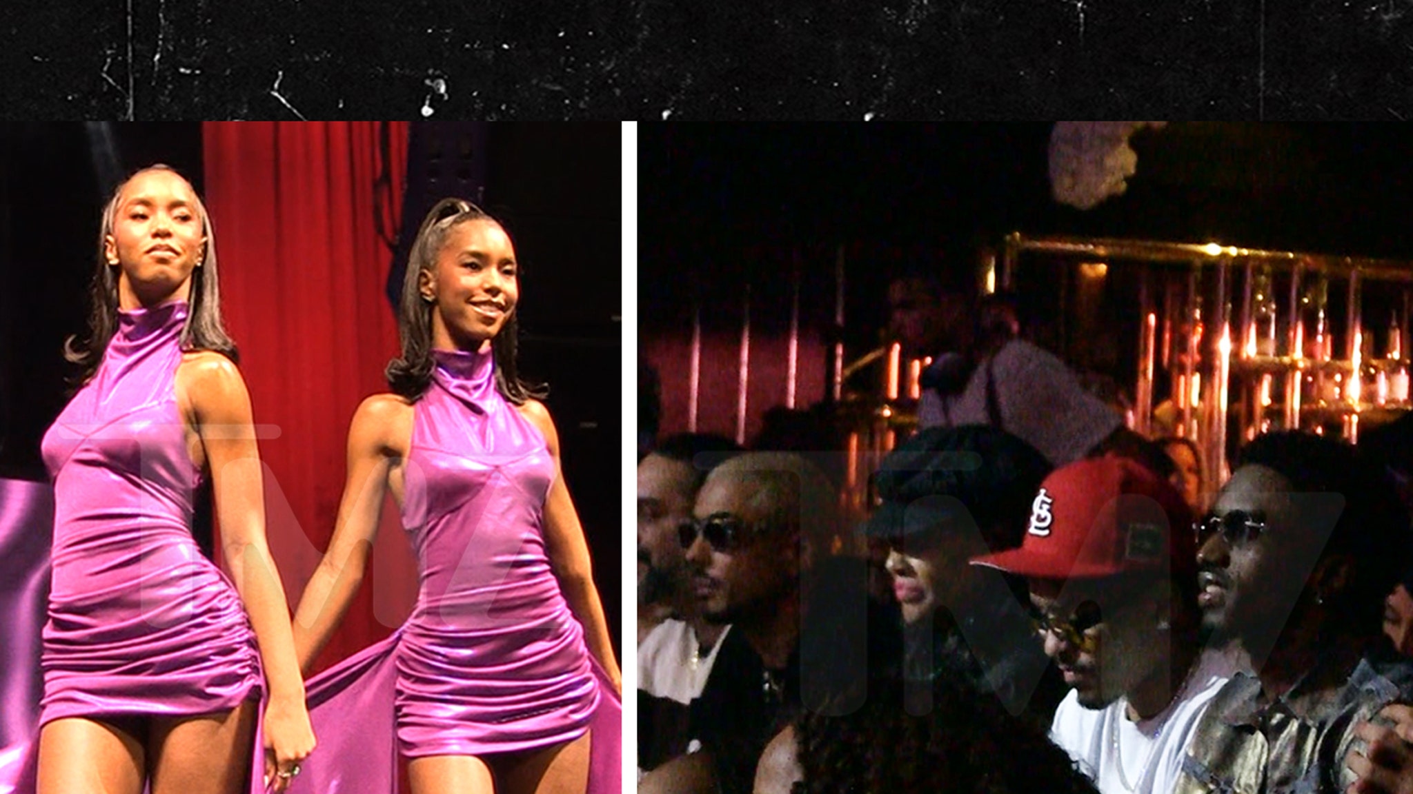 Diddy’s Twin Daughters Walk Runway at Fashion Show as Mogul Seeks New Trial