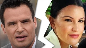 Antonio Sabato Jr. & Katia Fernandez getty comp
