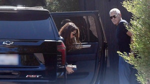 George and Amal Clooney arrive at the gerbers house the image direct 3