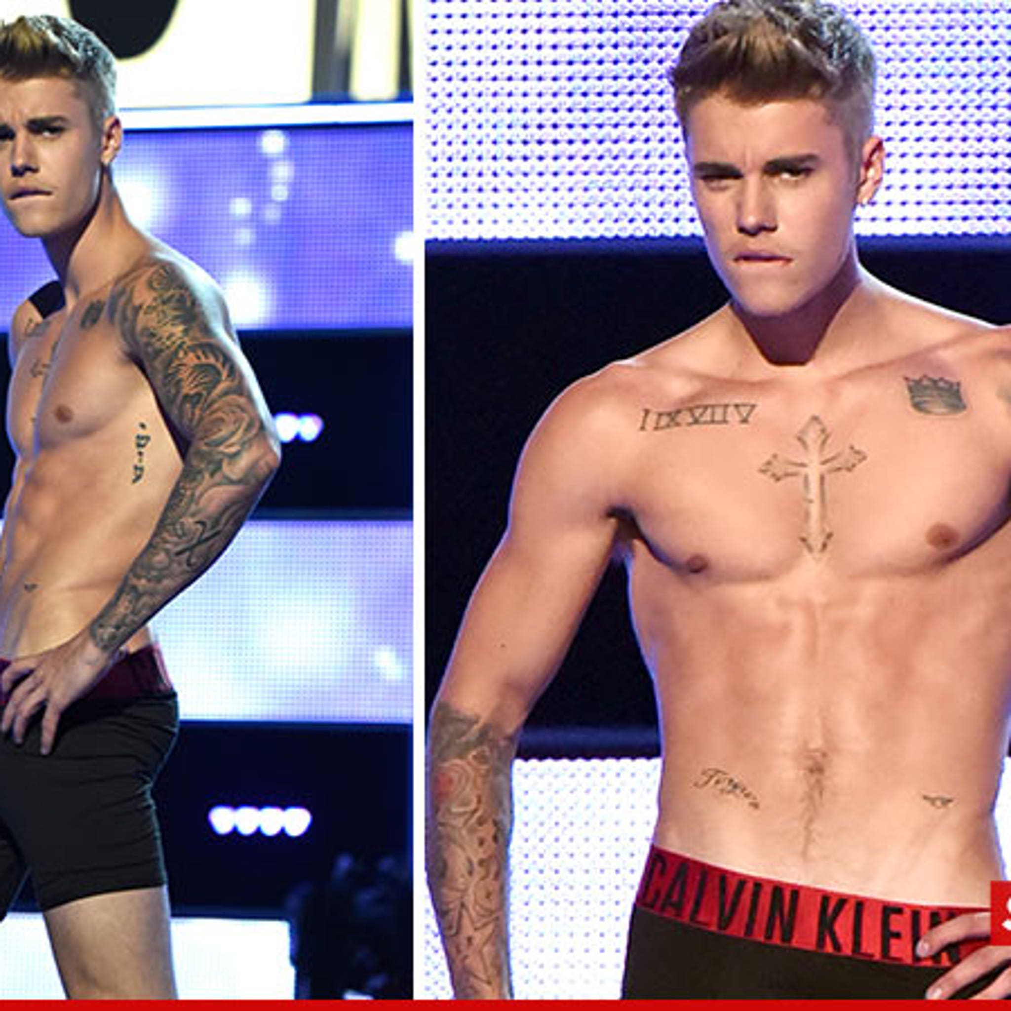 Justin Bieber -- Legal Team Threatens Suit Over GIF ... I'm Jacked, Not  Puny!