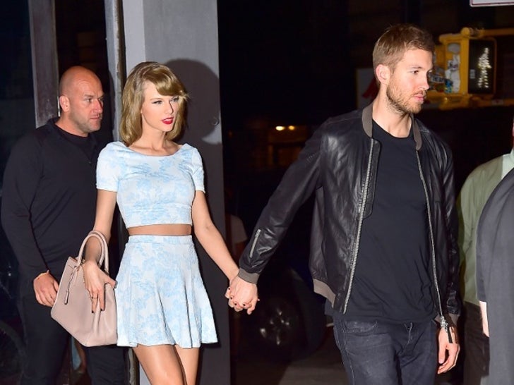 Calvin Harris and Taylor Swift -- Before the Split