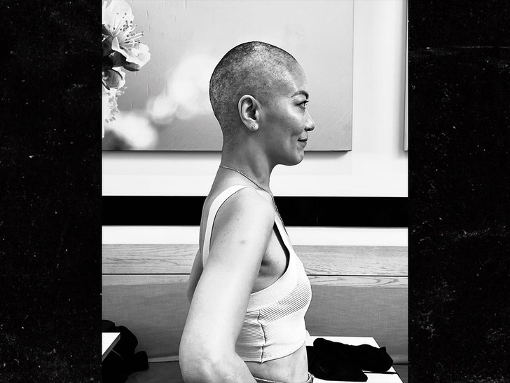 chef Shirley Chung shaves head insta