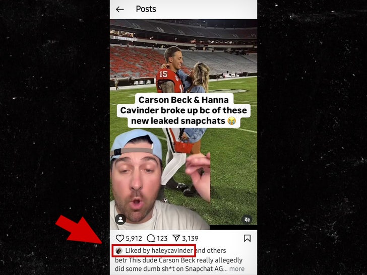 haley cavinder like betr instagram sub arrow