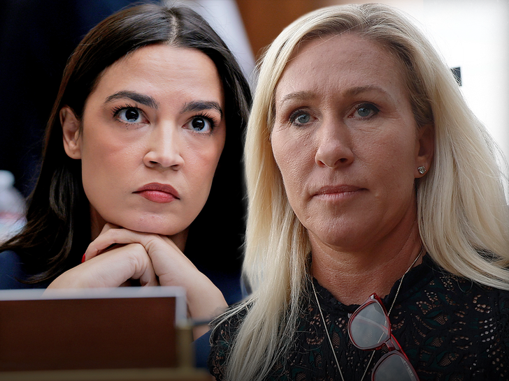 alexandria ocasio-cortez marjorie taylor greene main getty