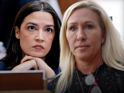 alexandria ocasio-cortez marjorie taylor greene main getty