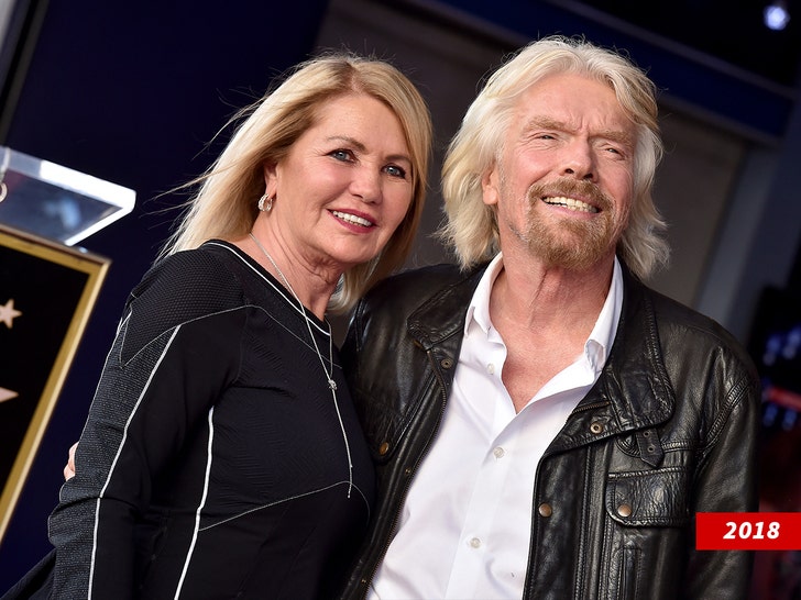 Richard Branson and Joan Branson Getty 2