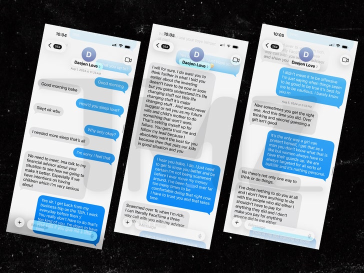 Daejon Love Text Messages