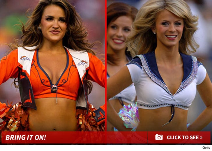 Broncos vs. Seahawks Cheerleaders: Who'd You Rather?