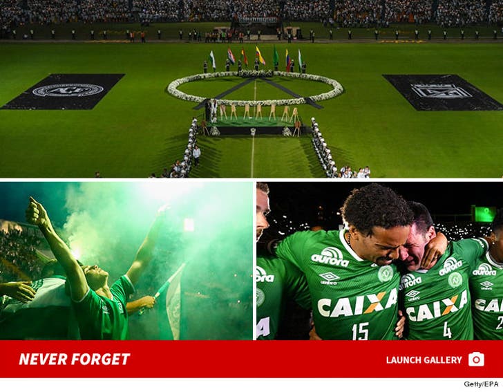 Chapecoense Soccer Team - Fans Tribute