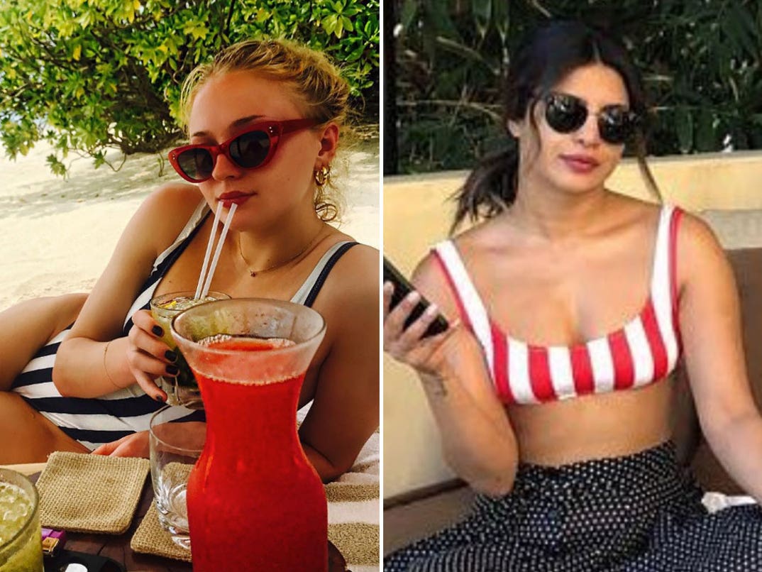 Sophie Turner (23) vs. Priyanka Chopra (36) -- Jonas Babes Edition