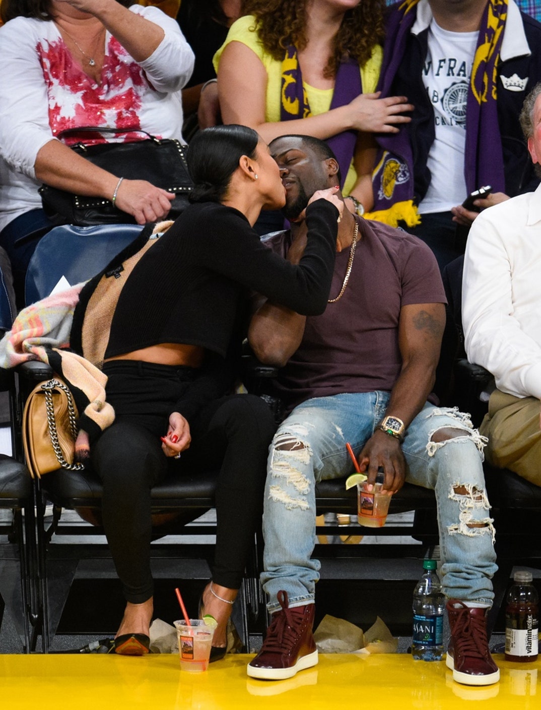 Courtside Couples -- NBA Kiss Cam