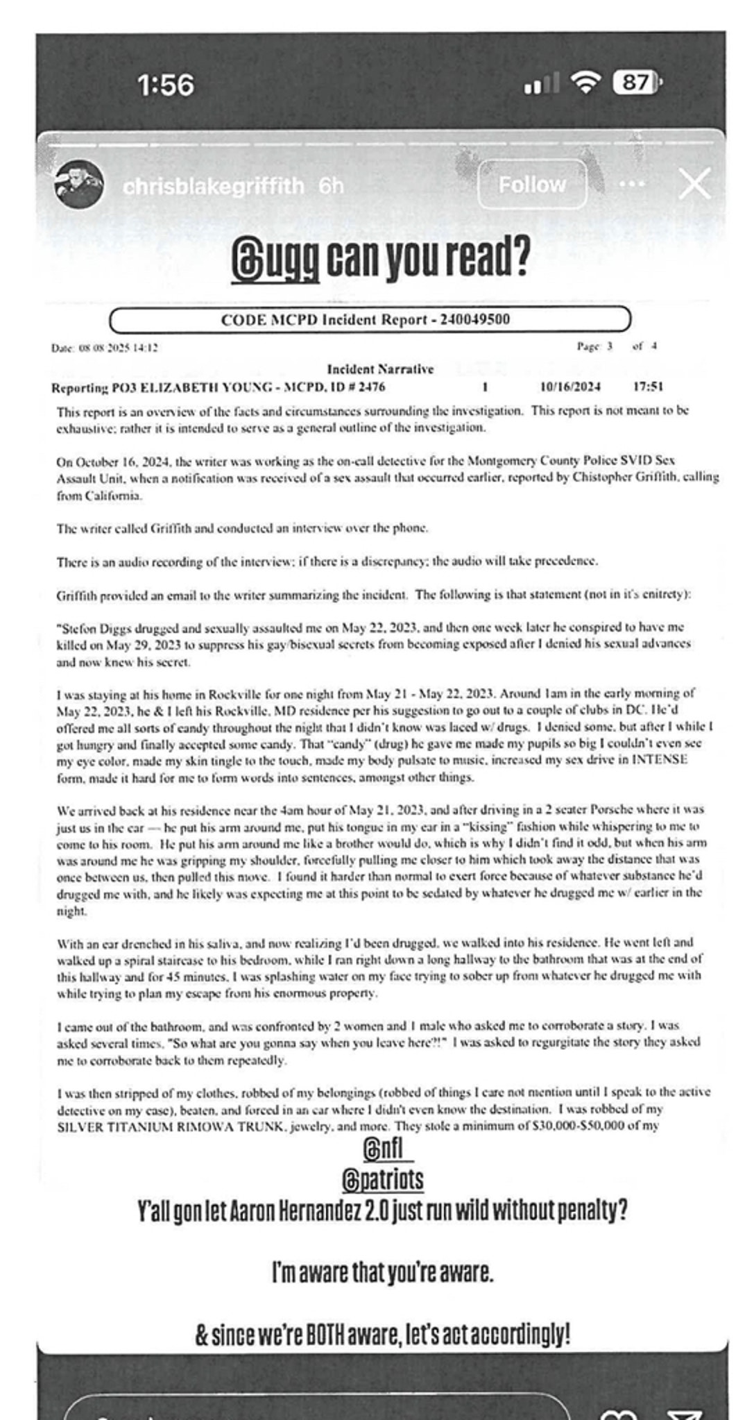 Stefon Diggs Exhibits 5