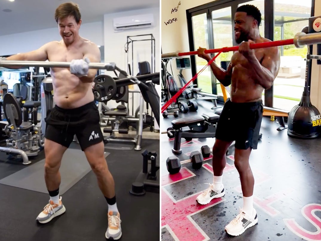 Mark Wahlberg vs. Kevin Hart -- Flexin' Stars Edition